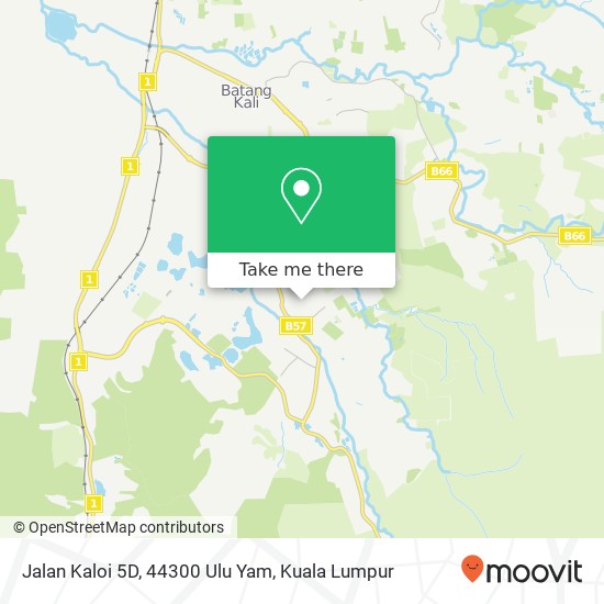 Jalan Kaloi 5D, 44300 Ulu Yam map