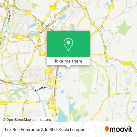 Lux Bee Enterprise Sdn Bhd map