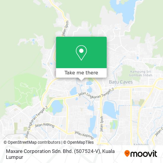 Maxare Corporation Sdn. Bhd. (507524-V) map