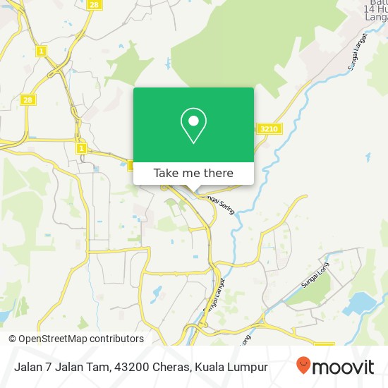 Jalan 7 Jalan Tam, 43200 Cheras map