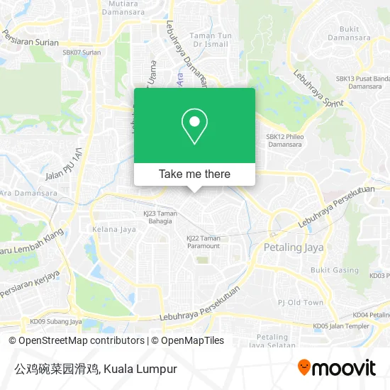 公鸡碗菜园滑鸡 map