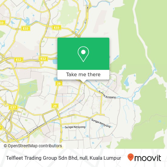 Peta Telfleet Trading Group Sdn Bhd, null