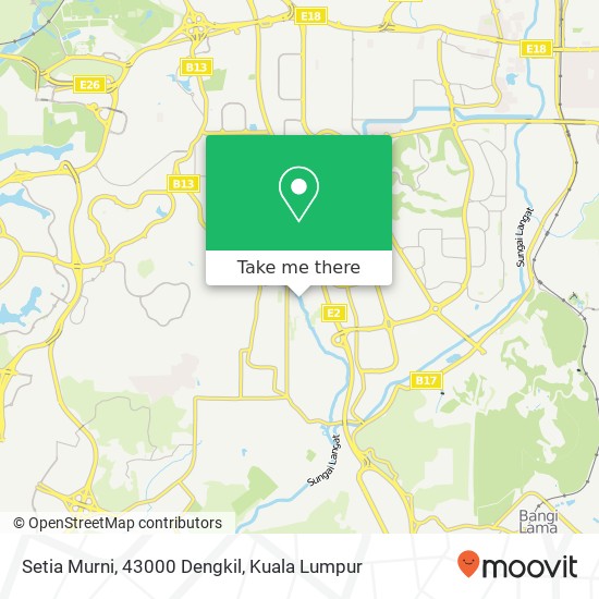 Setia Murni, 43000 Dengkil map