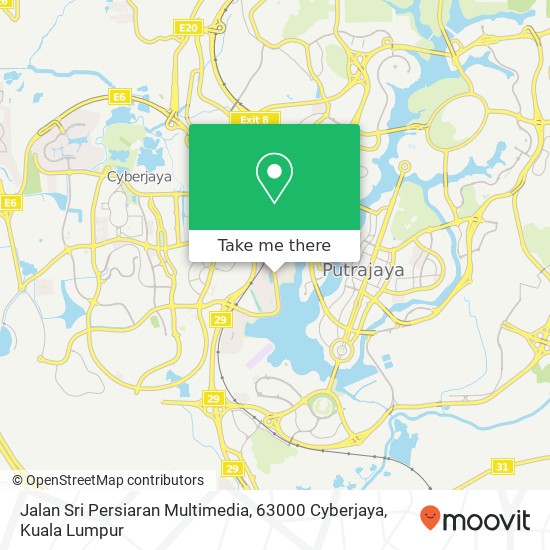 Jalan Sri Persiaran Multimedia, 63000 Cyberjaya map