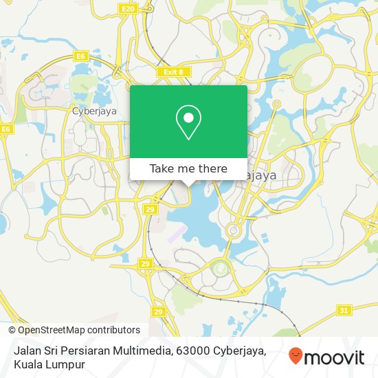 Jalan Sri Persiaran Multimedia, 63000 Cyberjaya map