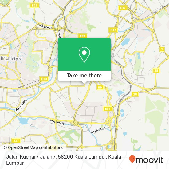 Jalan Kuchai / Jalan /, 58200 Kuala Lumpur map