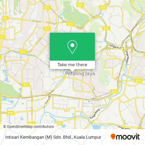 Intisari Kembangan (M) Sdn. Bhd. map