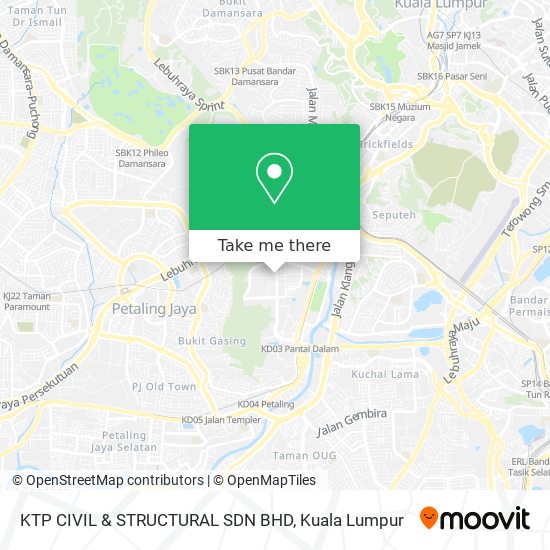 KTP CIVIL & STRUCTURAL SDN BHD map