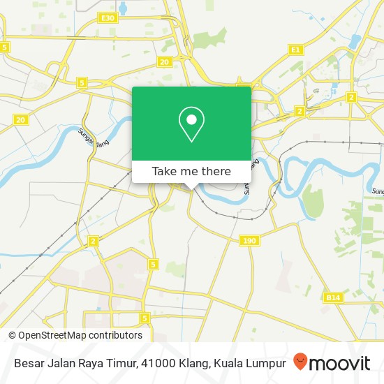 Besar Jalan Raya Timur, 41000 Klang map