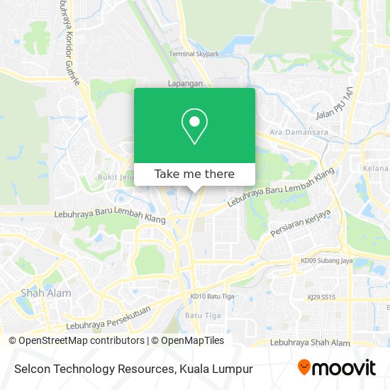 Selcon Technology Resources map