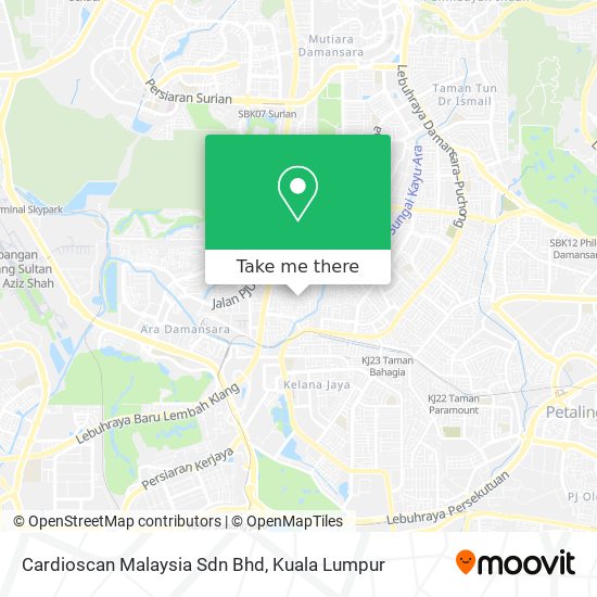 Cardioscan Malaysia Sdn Bhd map