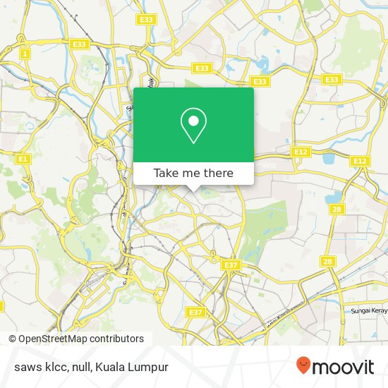 saws klcc, null map