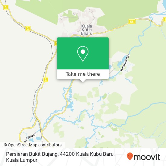Persiaran Bukit Bujang, 44200 Kuala Kubu Baru map