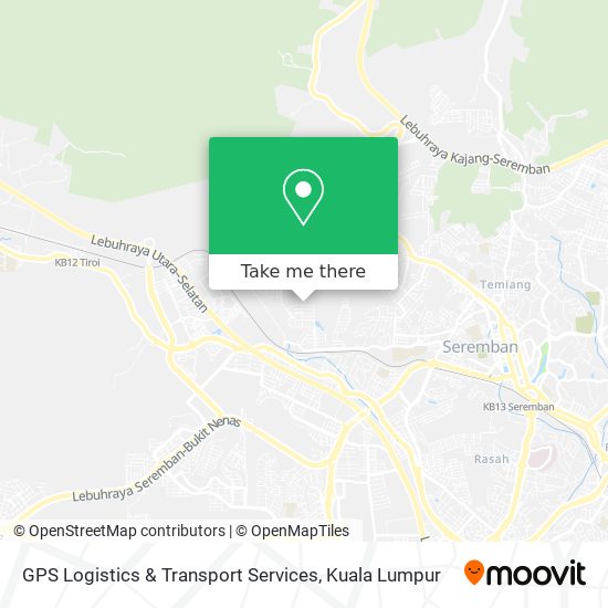 GPS Logistics & Transport Services map