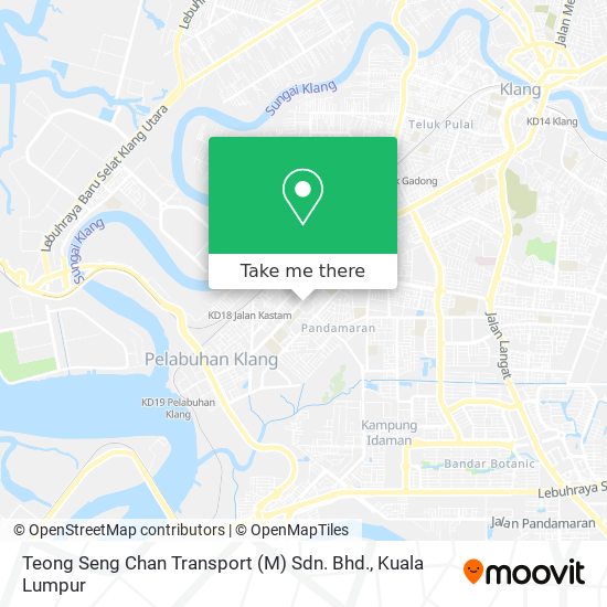 Teong Seng Chan Transport (M) Sdn. Bhd. map