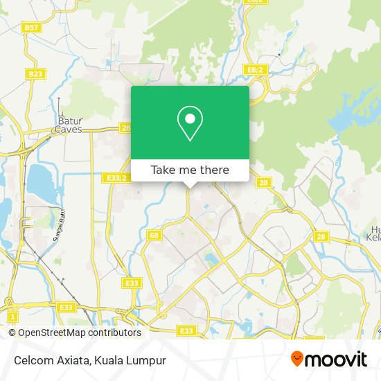 Celcom Axiata map