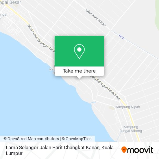 Peta Lama Selangor Jalan Parit Changkat Kanan