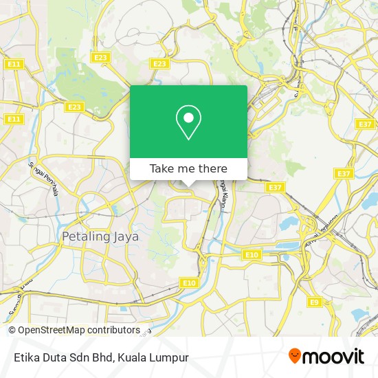 Etika Duta Sdn Bhd map