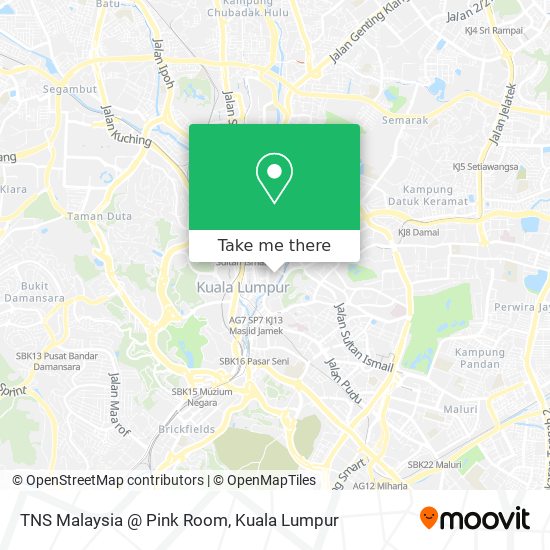 Peta TNS Malaysia @ Pink Room