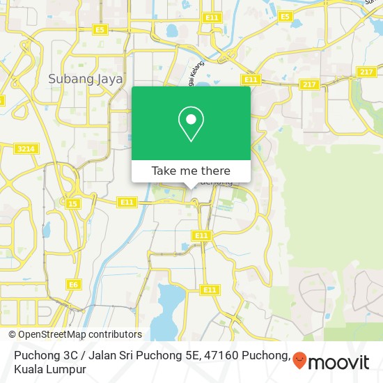 Puchong 3C / Jalan Sri Puchong 5E, 47160 Puchong map