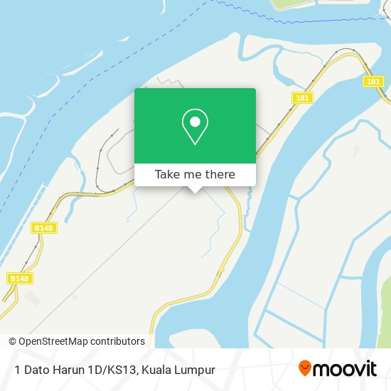 1 Dato Harun 1D/KS13 map