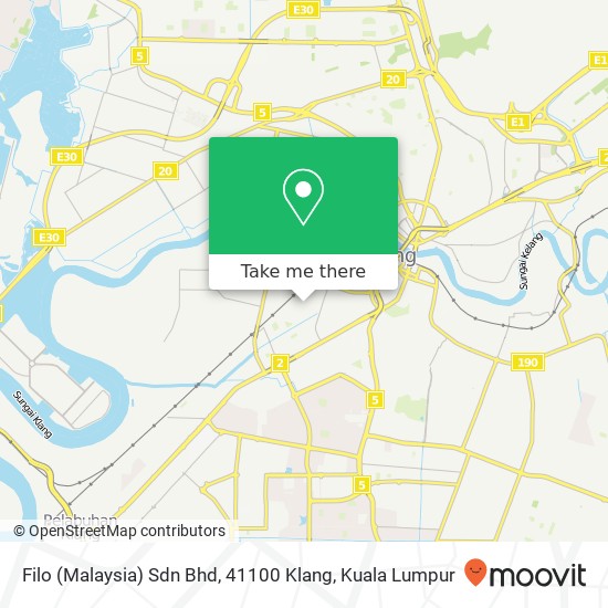 Filo (Malaysia) Sdn Bhd, 41100 Klang map