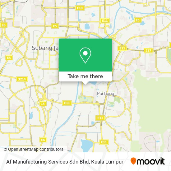 How To Get To Af Manufacturing Services Sdn Bhd In Puchong By Bus Or Mrt Lrt