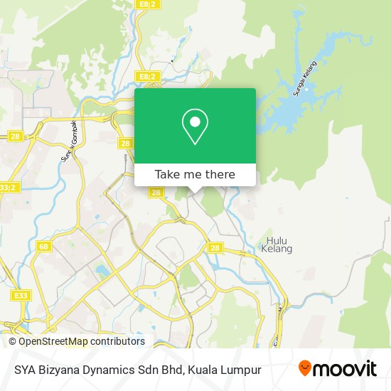 SYA Bizyana Dynamics Sdn Bhd map