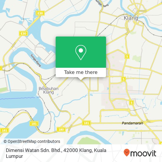 Dimensi Watan Sdn. Bhd., 42000 Klang map