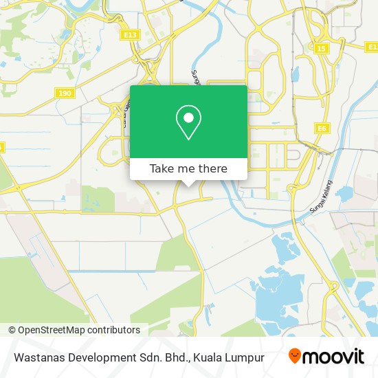 Wastanas Development Sdn. Bhd. map