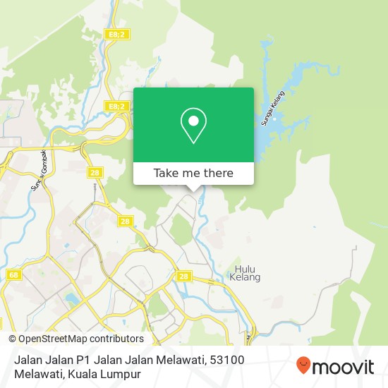 Jalan Jalan P1 Jalan Jalan Melawati, 53100 Melawati map