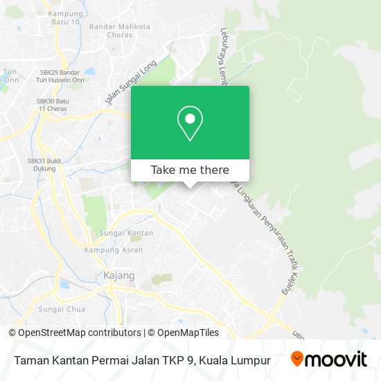 Taman Kantan Permai Jalan TKP 9 map
