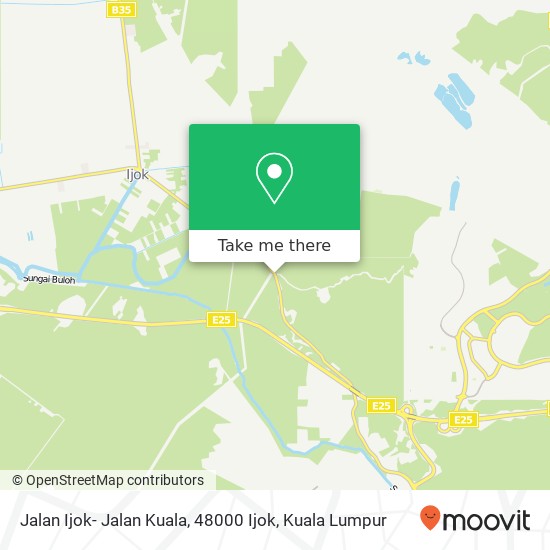 Peta Jalan Ijok- Jalan Kuala, 48000 Ijok