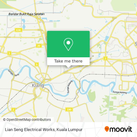 Lian Seng Electrical Works map