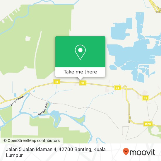 Jalan 5 Jalan Idaman 4, 42700 Banting map