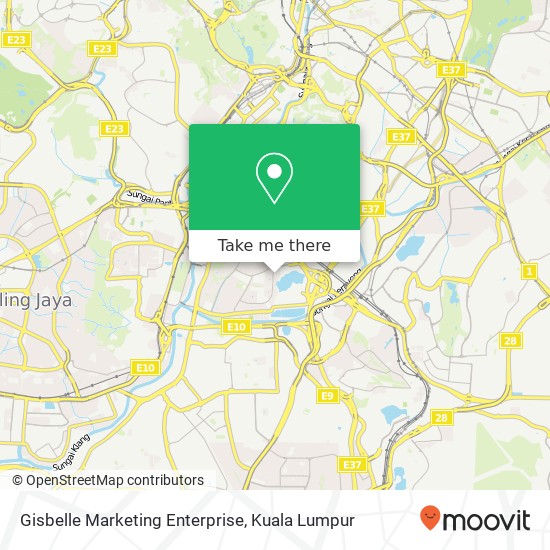 Gisbelle Marketing Enterprise map