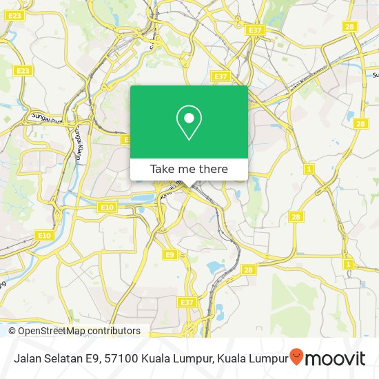 Jalan Selatan E9, 57100 Kuala Lumpur map