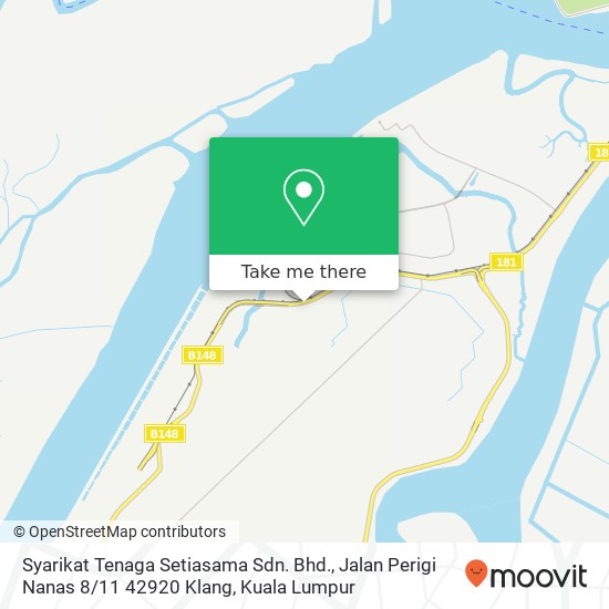 Syarikat Tenaga Setiasama Sdn. Bhd., Jalan Perigi Nanas 8 / 11 42920 Klang map