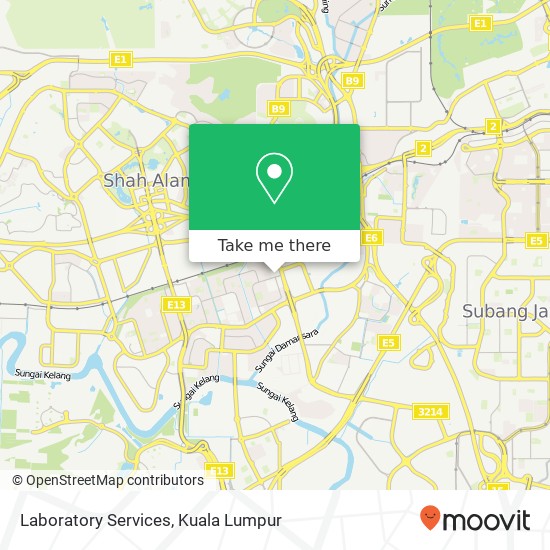Laboratory Services map