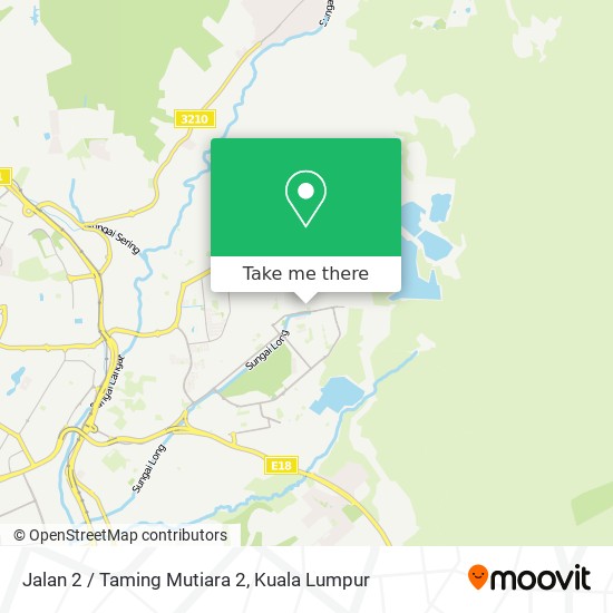 Jalan 2 / Taming Mutiara 2 map