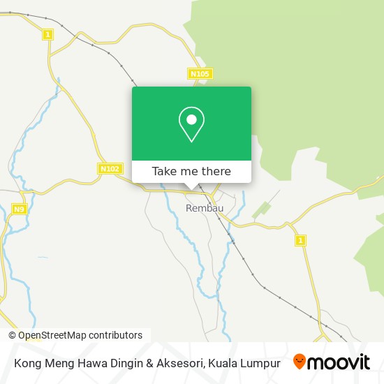 Kong Meng Hawa Dingin & Aksesori map