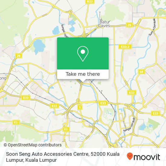 Soon Seng Auto Accessories Centre, 52000 Kuala Lumpur map