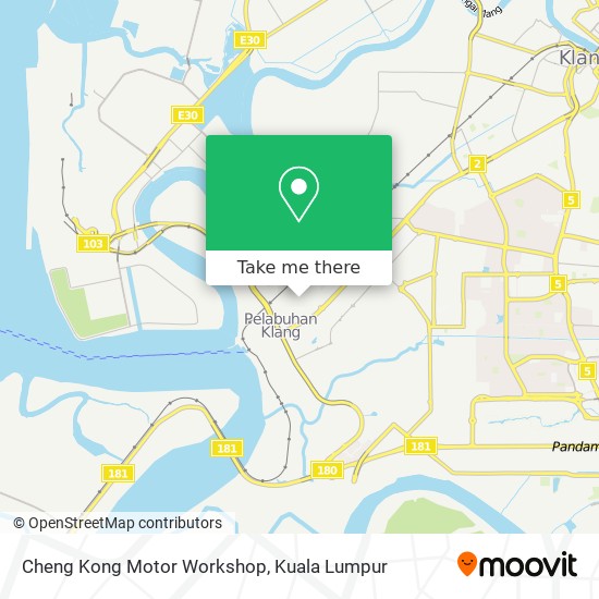 Cheng Kong Motor Workshop map