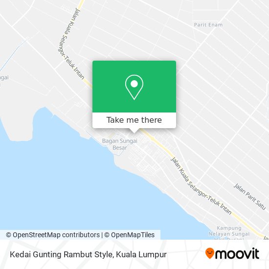 Kedai Gunting Rambut Style map