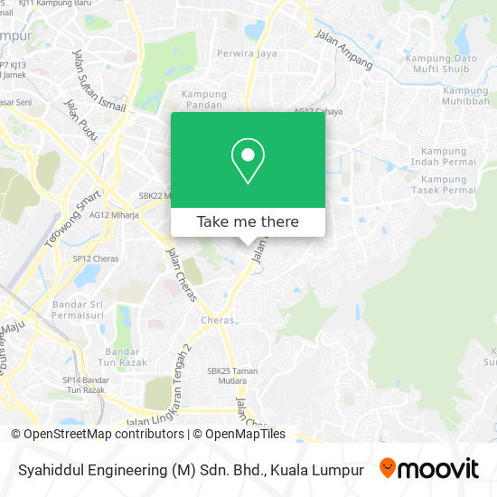 Syahiddul Engineering (M) Sdn. Bhd. map