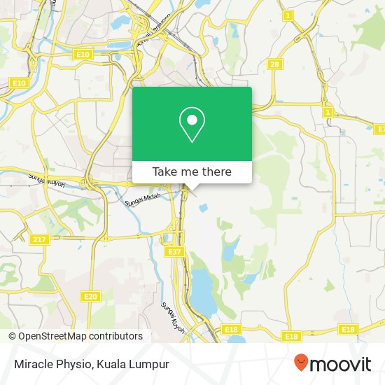 Miracle Physio map