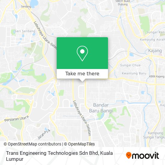 Trans Engineering Technologies Sdn Bhd map