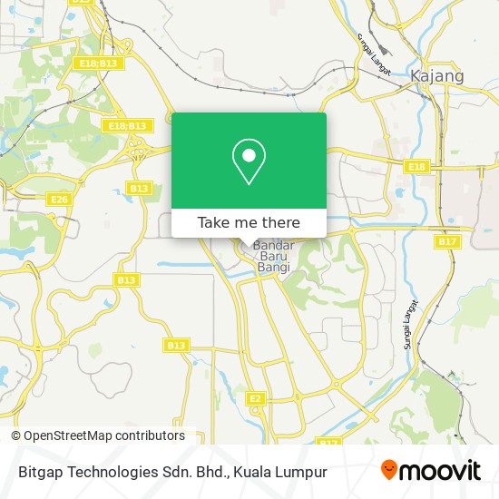 Bitgap Technologies Sdn. Bhd. map