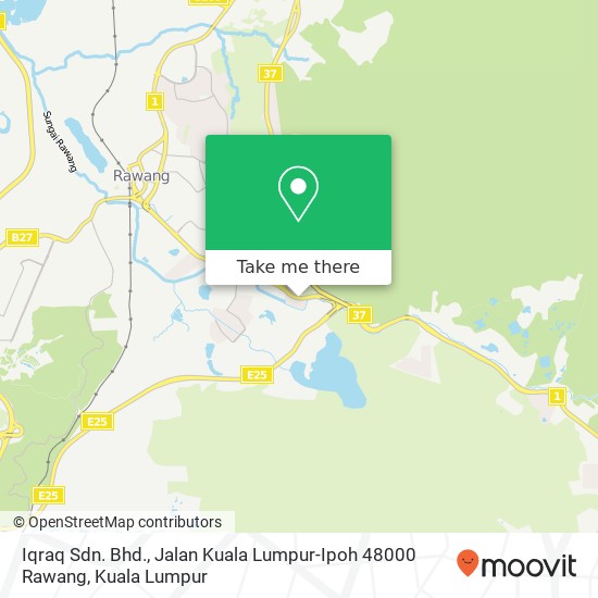 Iqraq Sdn. Bhd., Jalan Kuala Lumpur-Ipoh 48000 Rawang map