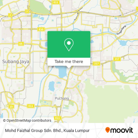 Mohd Faizhal Group Sdn. Bhd. map